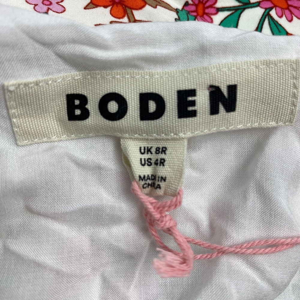 BODEN Rosie Godet Tea Dress in Foliage Bud Size 4- NWT - Picture 9 of 15